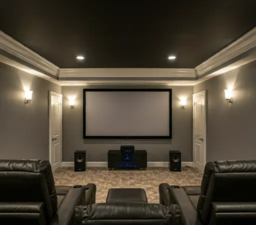 Small Home Theater Room